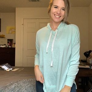 Blue sweatshirt